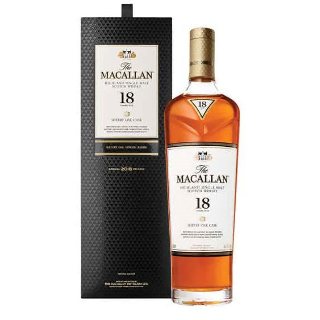 The Macallan 18yo Sherry Oak 2023 Single Malt 700mL