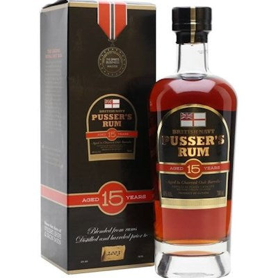 Pussers 15yo British Navy Rum 700mL