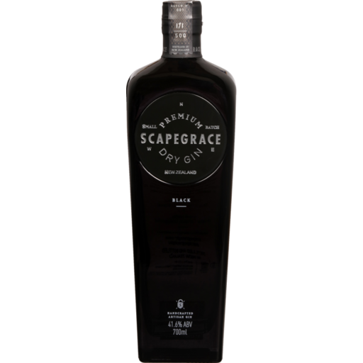 Scapegrace Black Gin 700ml