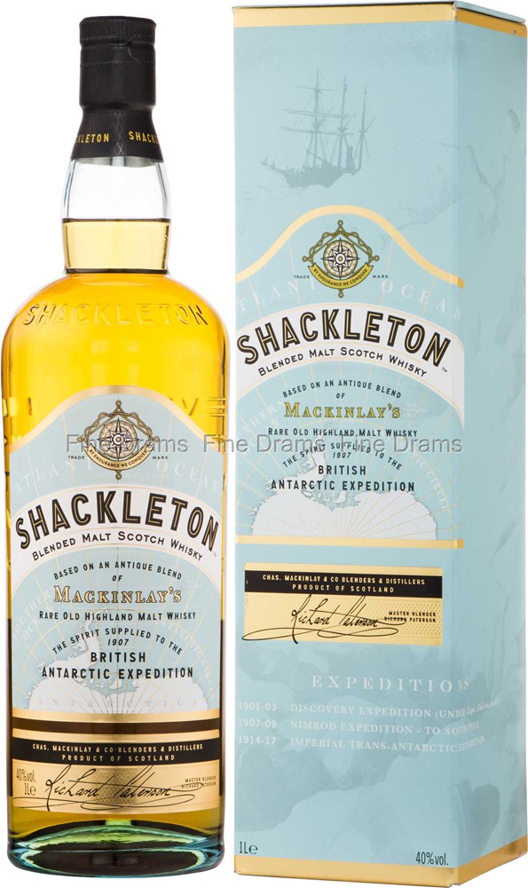 Mackinlays Shackleton Blended Scotch Whisky 1L
