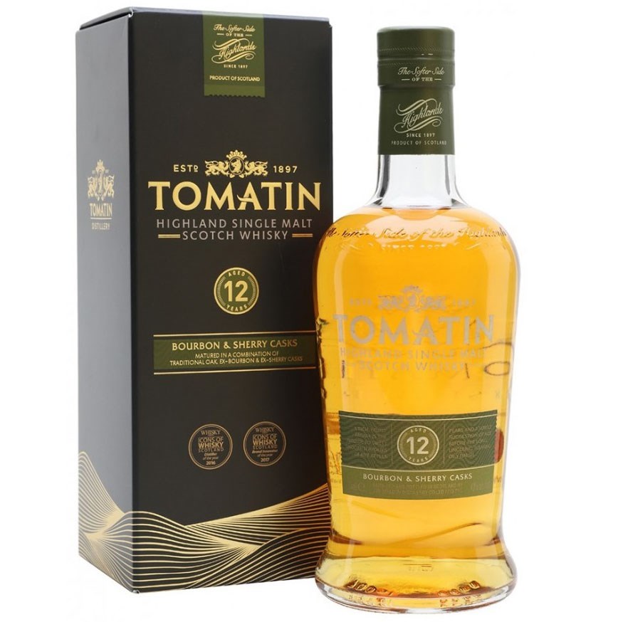 Tomatin 12yo Single Malt 700mL