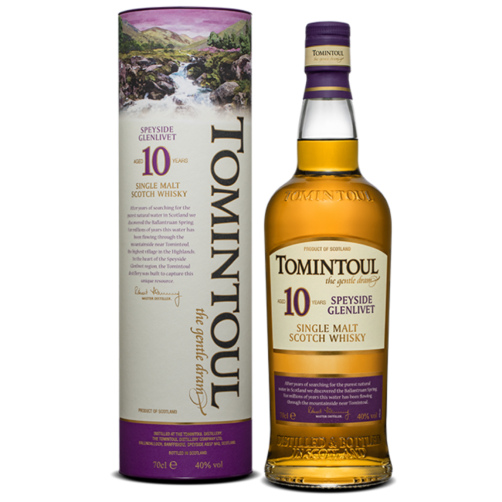 Tomintoul 10yo Single Malt 700mL