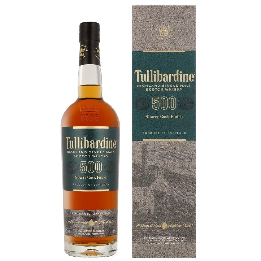 Tullibardine 500 Sherry Finish Single Malt 700mL