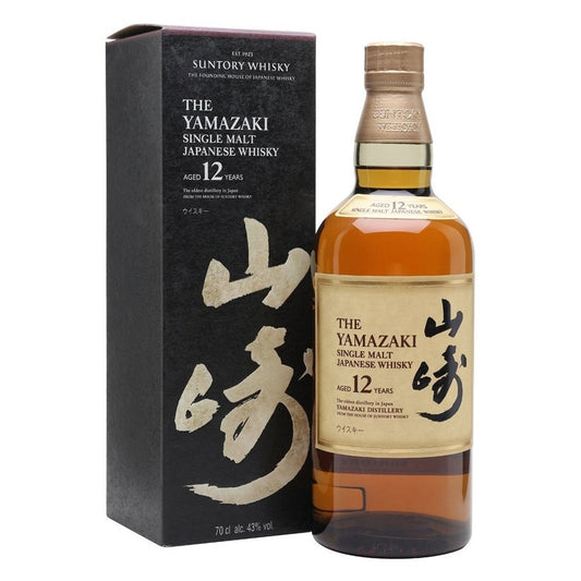 Yamazaki 12yo Japanese Whisky 700mL