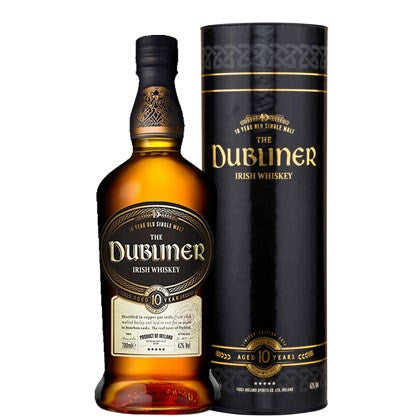 The Dubliner 10yo Irish Single Malt Whiskey 1L