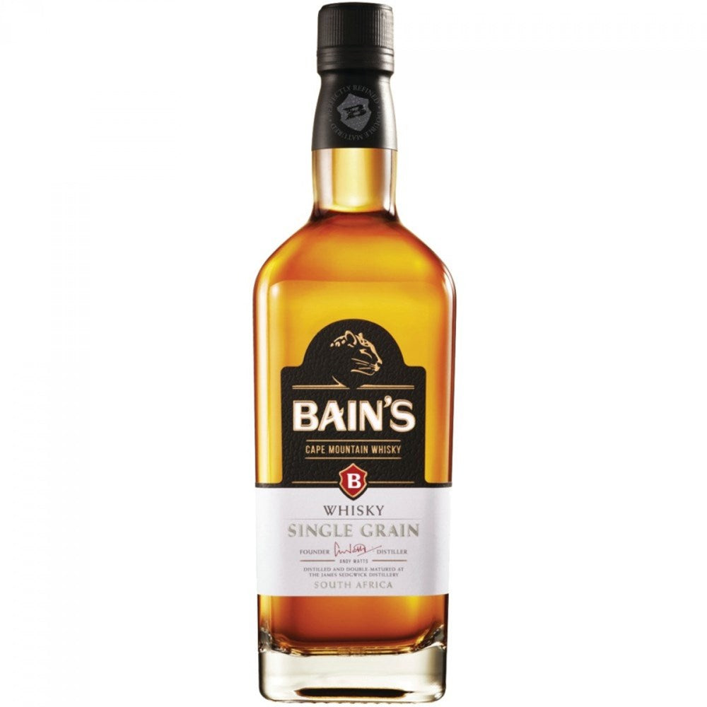 Bains Cape Mountain Single Grain Whisky 1L