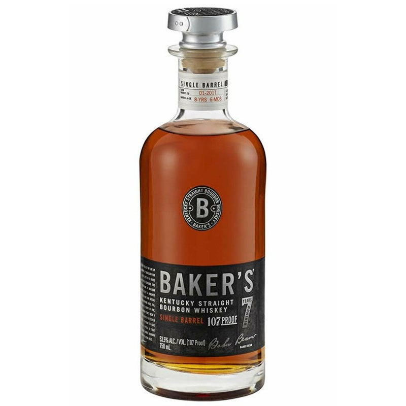 Bakers 7yo Single Barrel 107 Proof Whisky 750mL