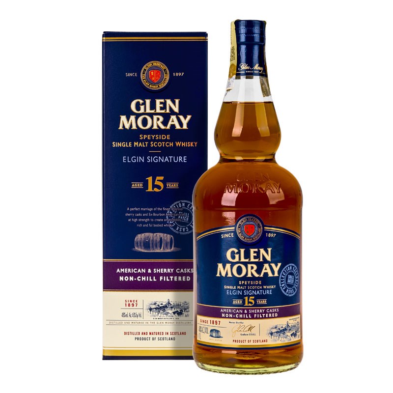 Glen Moray 15yo Elgin Heritage 1L