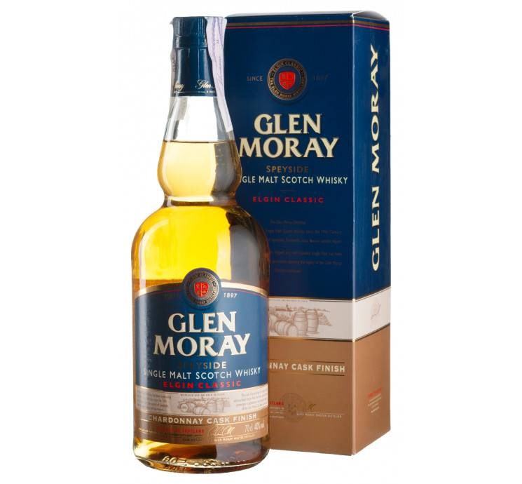 Glen Moray Chardonnay Cask Finish Single Malt 700mL