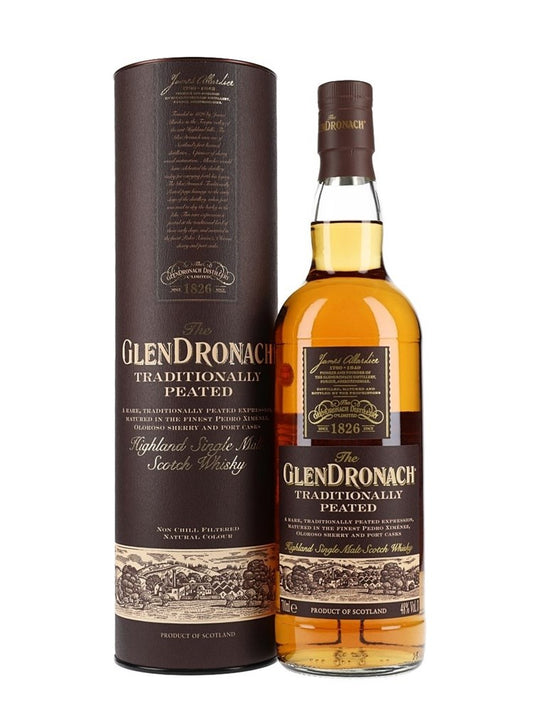 Glendronach Traditionally Peated Single Malt Whisky 700mL