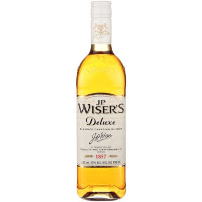 Jp Wisers Deluxe Blended Canadian Whisky 750mL