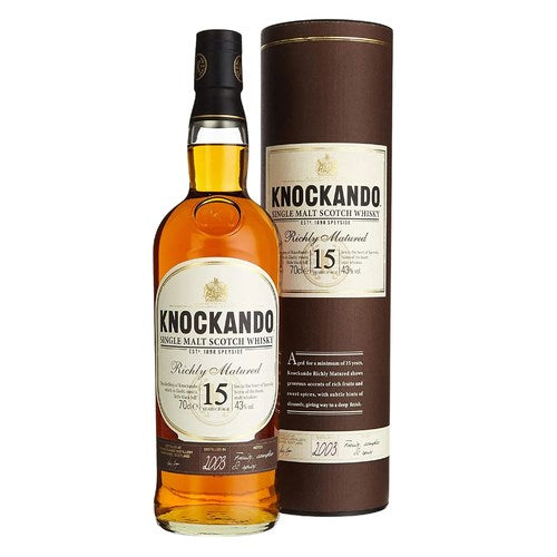 Knockando 15yo Single Malt 700mL